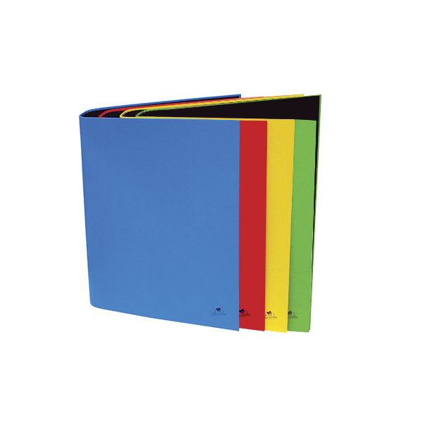Carpeta 4 anillas 40 mm cartón forrado plastif. mate