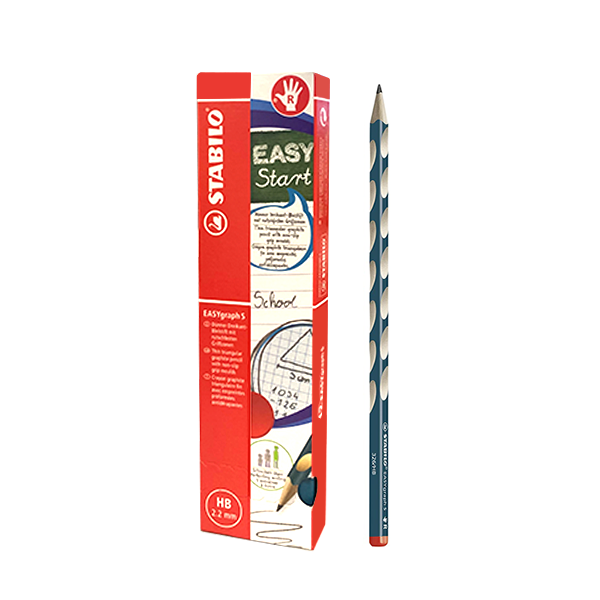 Lápiz Stabilo Easygraph fino diestros. Caja 12 u.