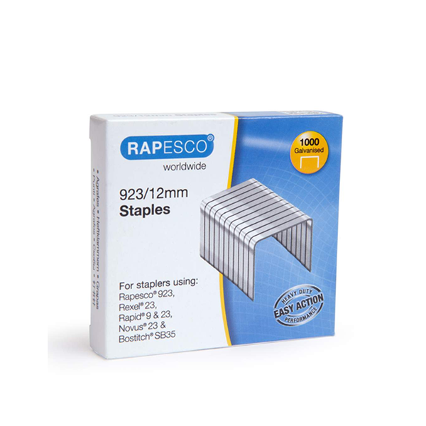 Grapas Rapesco 923/12 mm