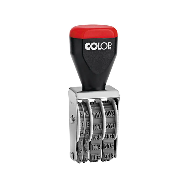 Fechador goma Colop 3 mm