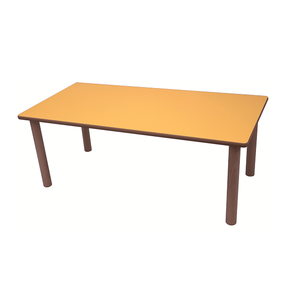 Mesa rectangular 120x60 cm T0 alt. 40 cm