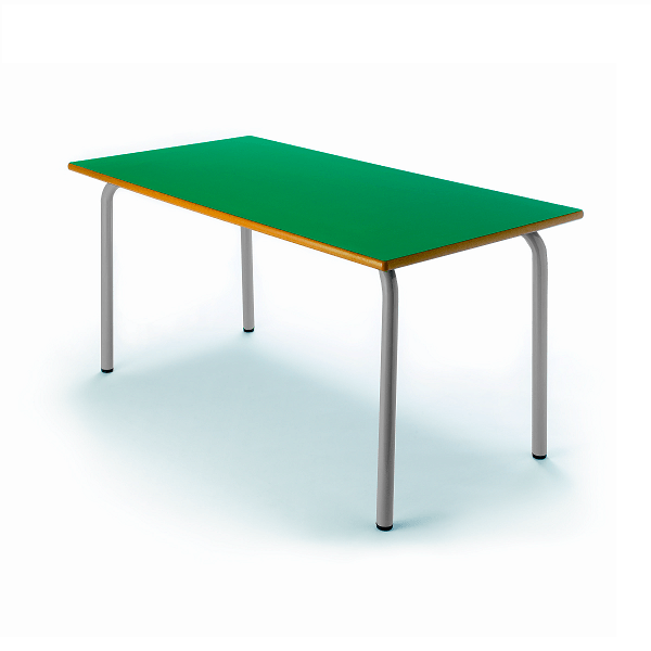 Mesa rect. 207 - 120x60 cm pata gris alt. 54