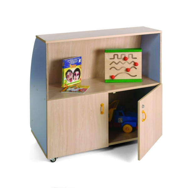 Mueble expositor libros haya 2 caras