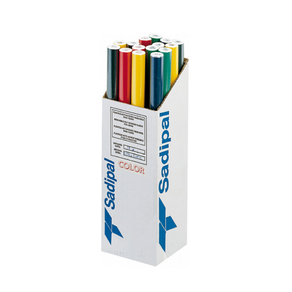 Forro libros Sadipal adhesivo colores 0,50x3 m.