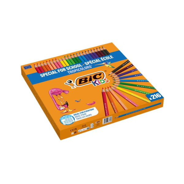 Class pack lápices Tropicolors 216 u.