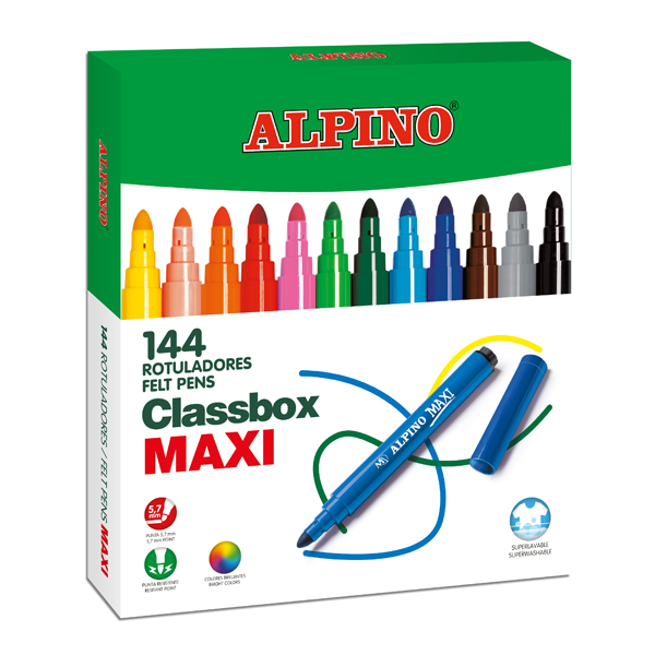 Alpino maxi economy pack. Kit escolar