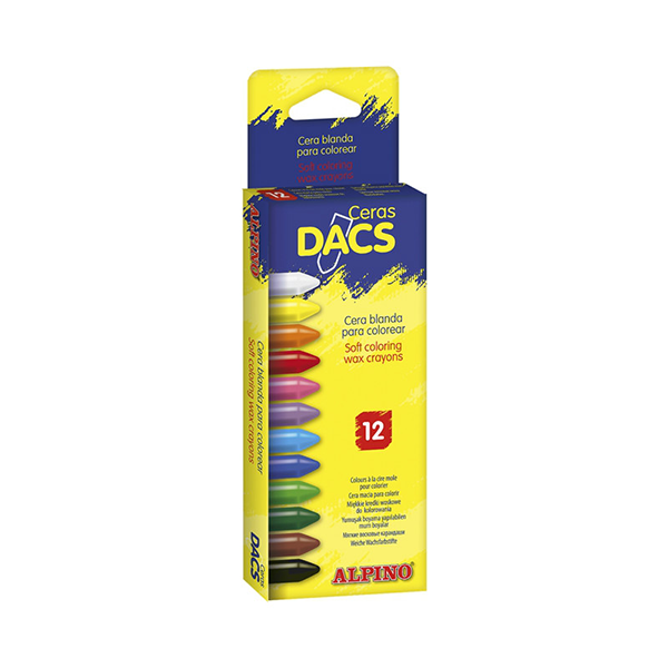 Ceras Dacs. Estuche 12 u.