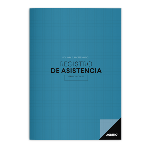 Registro asistencia Additio 19,5x28,5 cm