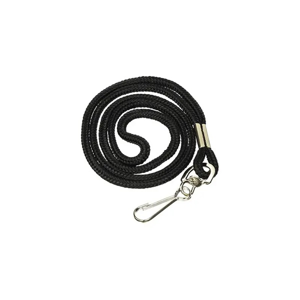 Correa silbato 25 cm. negra. Pack 12