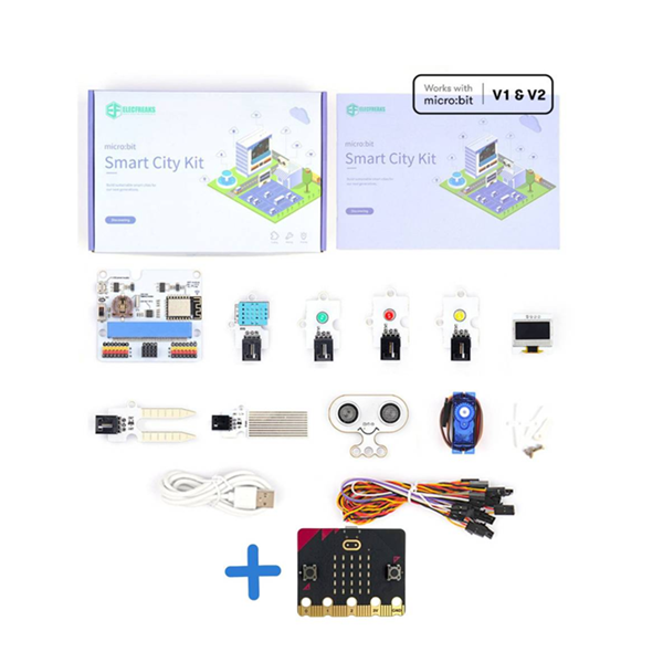 Kit smart city kit + tarjeta micro:bit