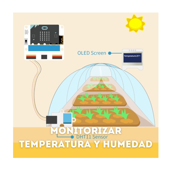 Kit smart agricultur + tarjeta  micro:bit