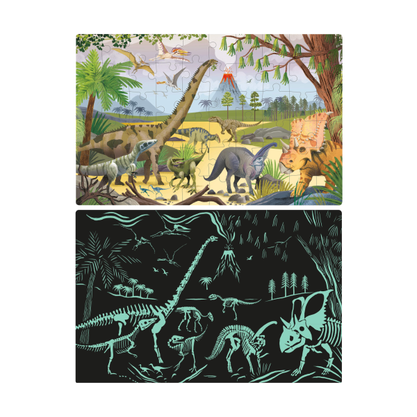 Puzle glow in the dark Dinosaurios