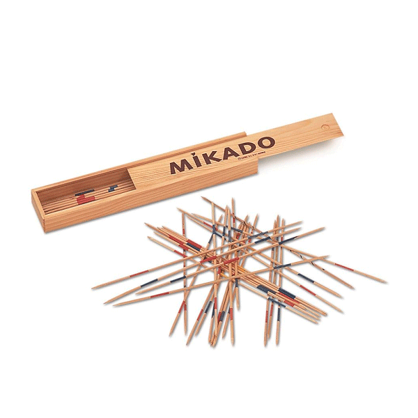 Mikado caja madera