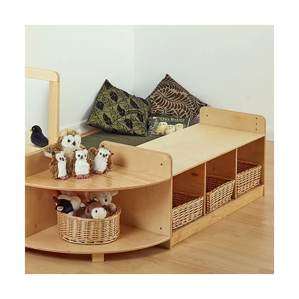 Conjunto almacenaje con espejo