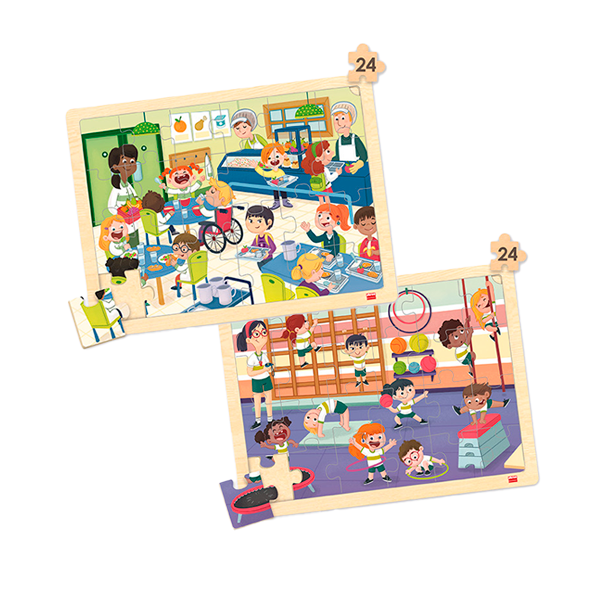 Eco puzzles: mi cole inclusivo