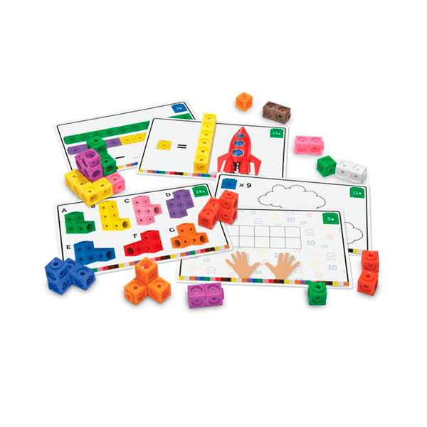 Mathlink cubes set actividades