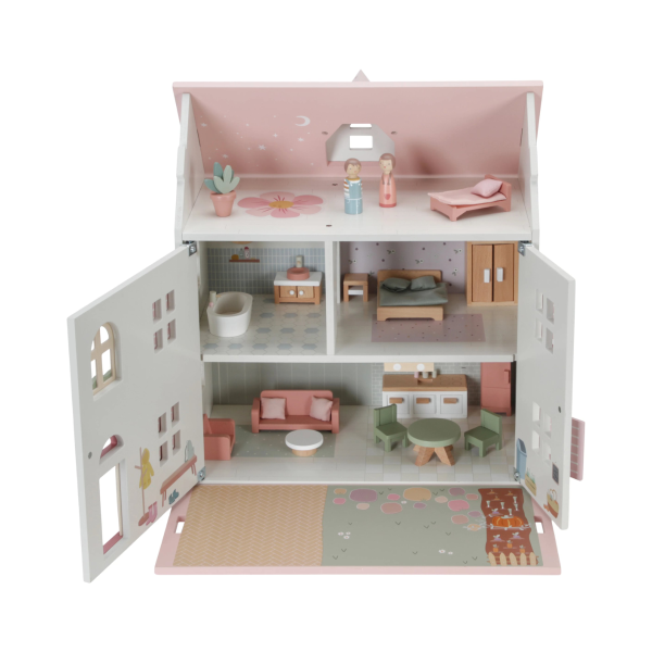 Casa muñecas madera