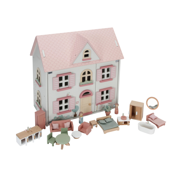 Casa muñecas madera