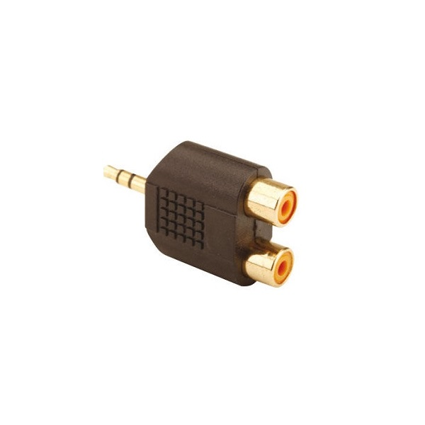 Adaptador 2xRCA a Minijack