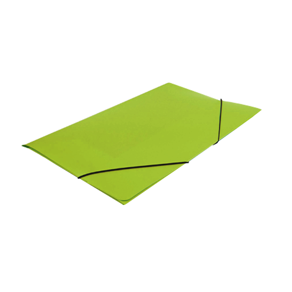 Carpeta gomas polipropileno Verde claro