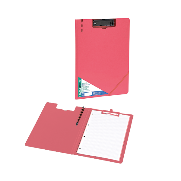 Carpeta con pinza Foam Style Roja