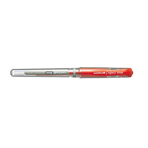 Bolígrafo Uniball Signo 153 Broad Rojo