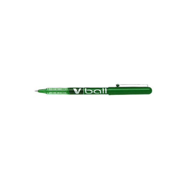 Rotulador Pilot V-Ball Verde