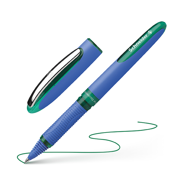 Roller Schneider one hybrid C punta cónica 0,5 mm Verde