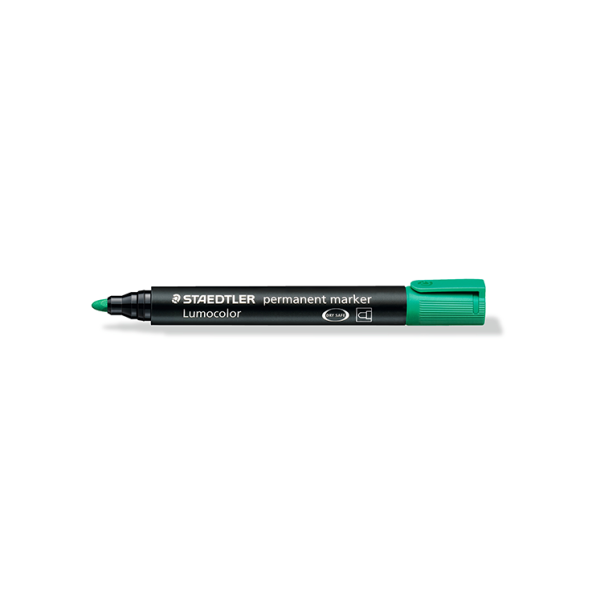 Rotulador Lumocolor Staedtler 352 Verde