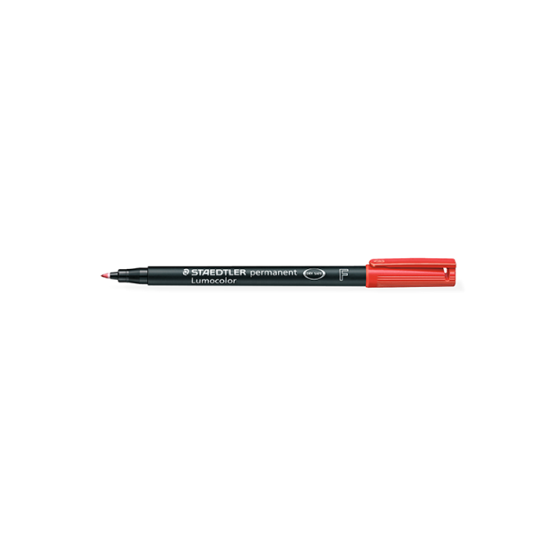 Rotulador Staedtler Lumocolor 318 Rojo