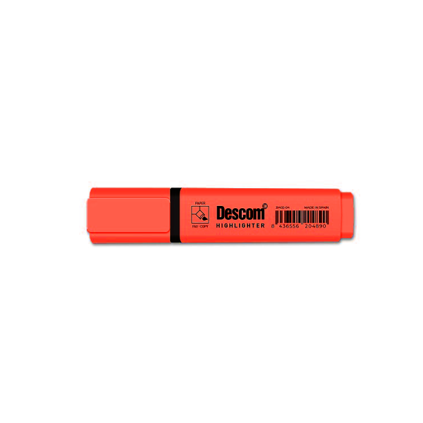 Marcador Descom Rojo