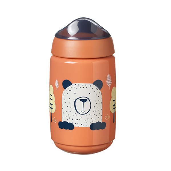 Botella inf. Superstar Sipper 390 ml Naranja