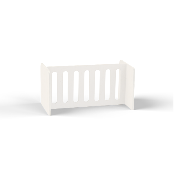 Valla móvil lactante 100x50x50 cm MDF Blanco