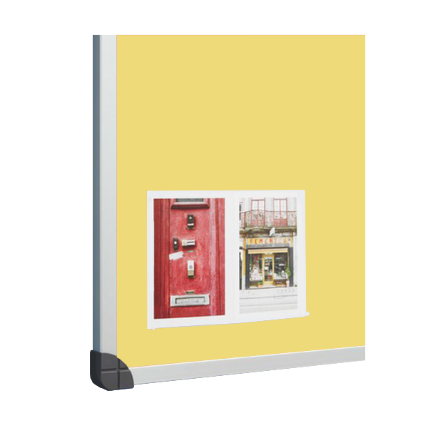 Tablero corcho tapizado 760 100x200 cm Amarillo