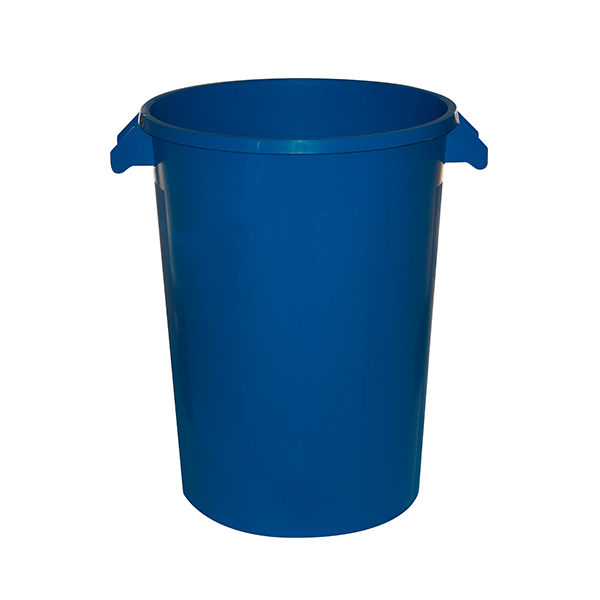 Barreño para residuos 100 l. Azul