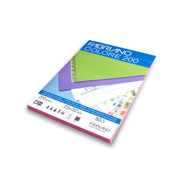 Cartulina tapas 200 g 23x32 FSC Fucsia. Pack 50 h.