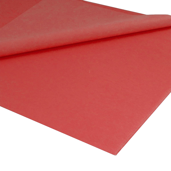 Mano papel seda 25 h. Rojo