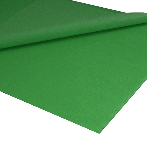 Mano papel seda 25 h. Verde oscuro