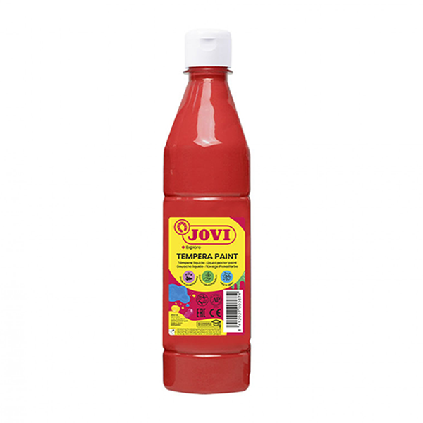 Témpera líquida Jovi 500 ml. Rojo