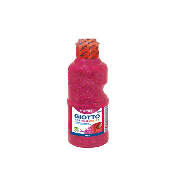 Témpera purpurina Giotto 250 ml. Magenta