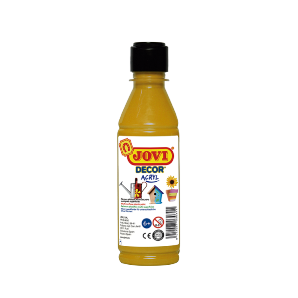 Pintura multiuso Jovidecor 250 ml Oro