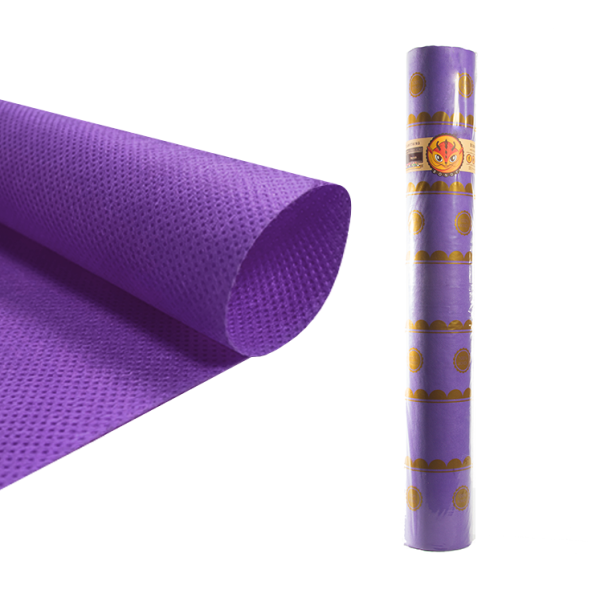 Rollo tejido bondy Violeta 80 cm x 25 m