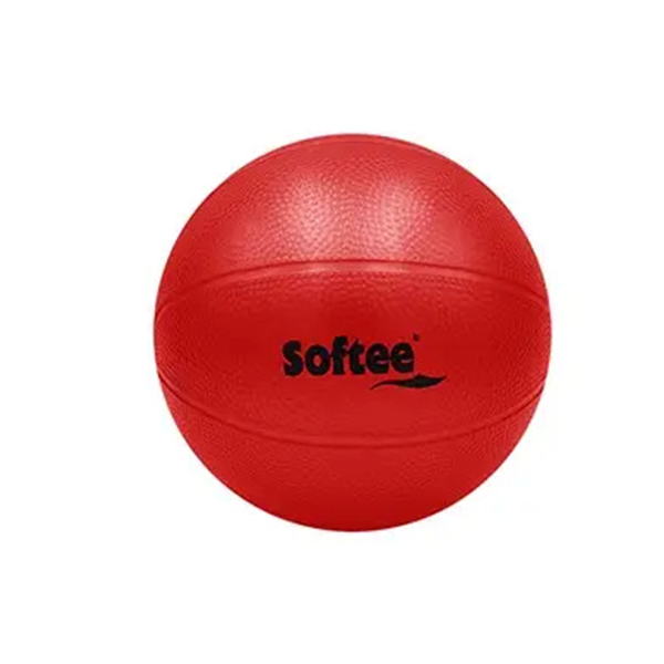 Balón medicinal 1,5 kg PVC rugoso agua Rojo