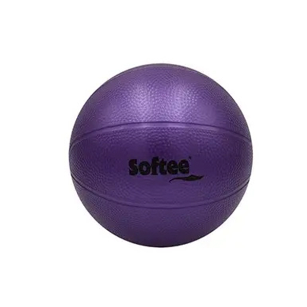 Balón medicinal 1,5 kg PVC rugoso agua Violeta