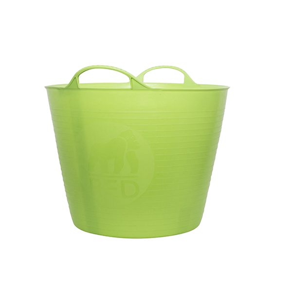 Capazo mediano Gorilla Tub 26L Ø39 cm verde claro
