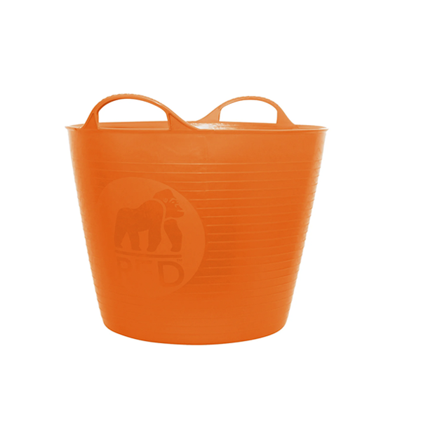 Capazo mediano Gorilla Tub 26L Ø39 cm naranja