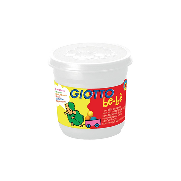 Pasta modelar Giotto bebé 220 g. Blanco