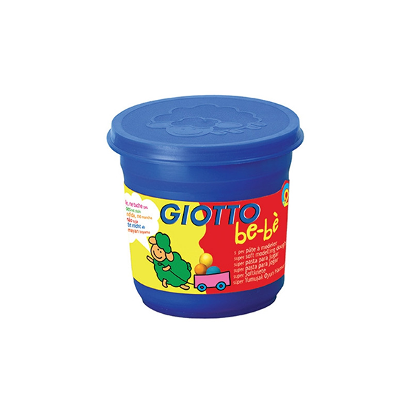 Pasta modelar Giotto bebé 220 g Azul Osc.