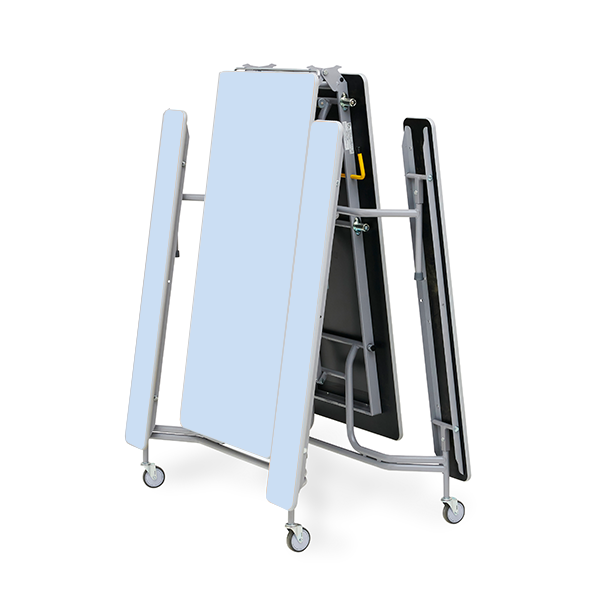 Mesa TTX13 305x75 cm alt. 66 cm Azul claro