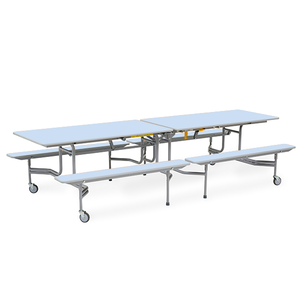 Mesa TTX13 305x75 cm alt. 66 cm Azul claro